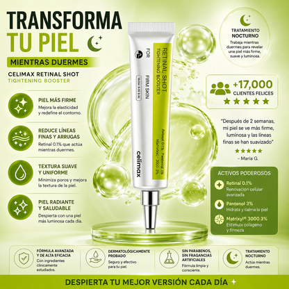 Celimax™ Retinal Shot Crema Antiarrugas