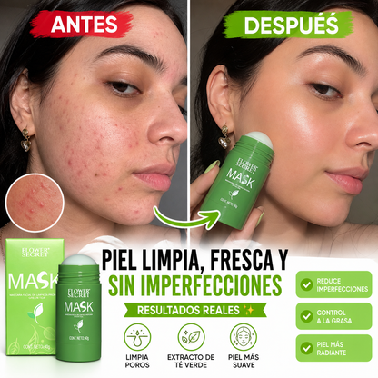 DermaGreen™ MASCARILLA Té VERDE EN BARRA