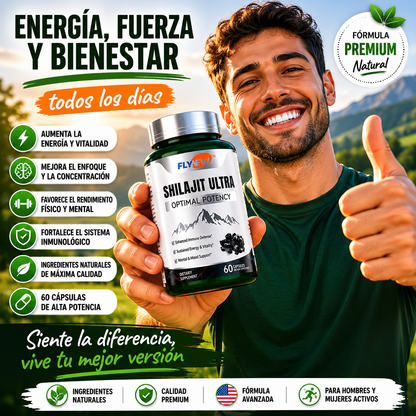 Shilajit Ultra™ Vitality  -  suplemento 60 CAPSULAS
