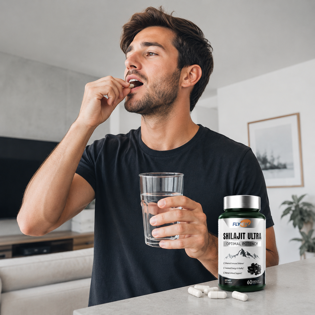 Shilajit Ultra™ Vitality  -  suplemento 60 CAPSULAS